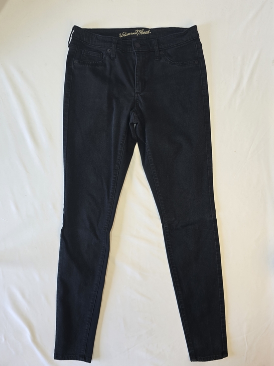 Universal Thread Denim - Universal Thread Black Mid Rise Jegging Jeans Size 8/29L
